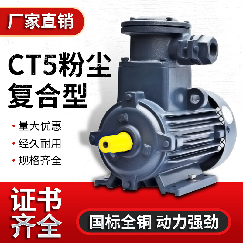 CT5粉塵復(fù)合型防爆電機(jī)